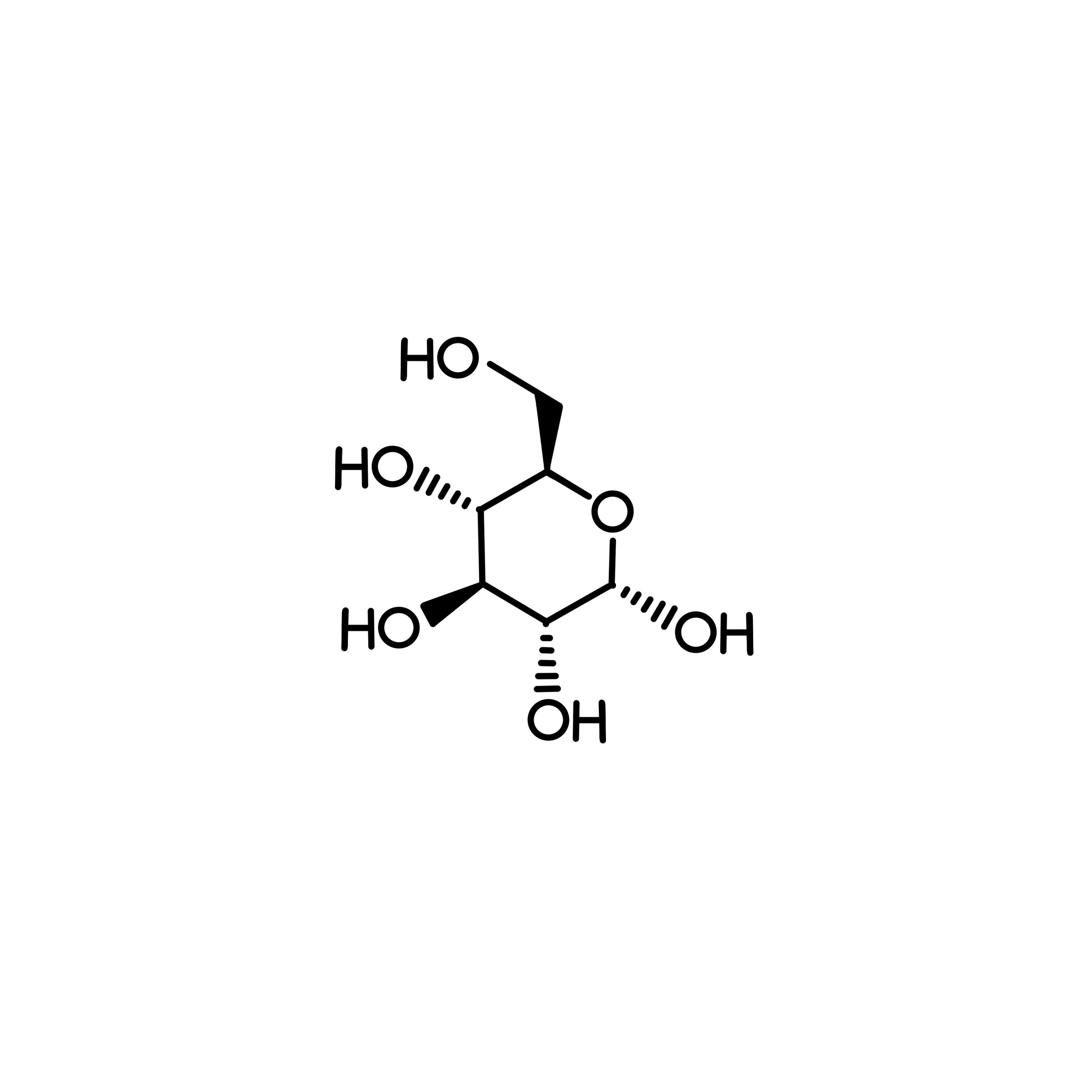 D-Glucose and D-Fructose